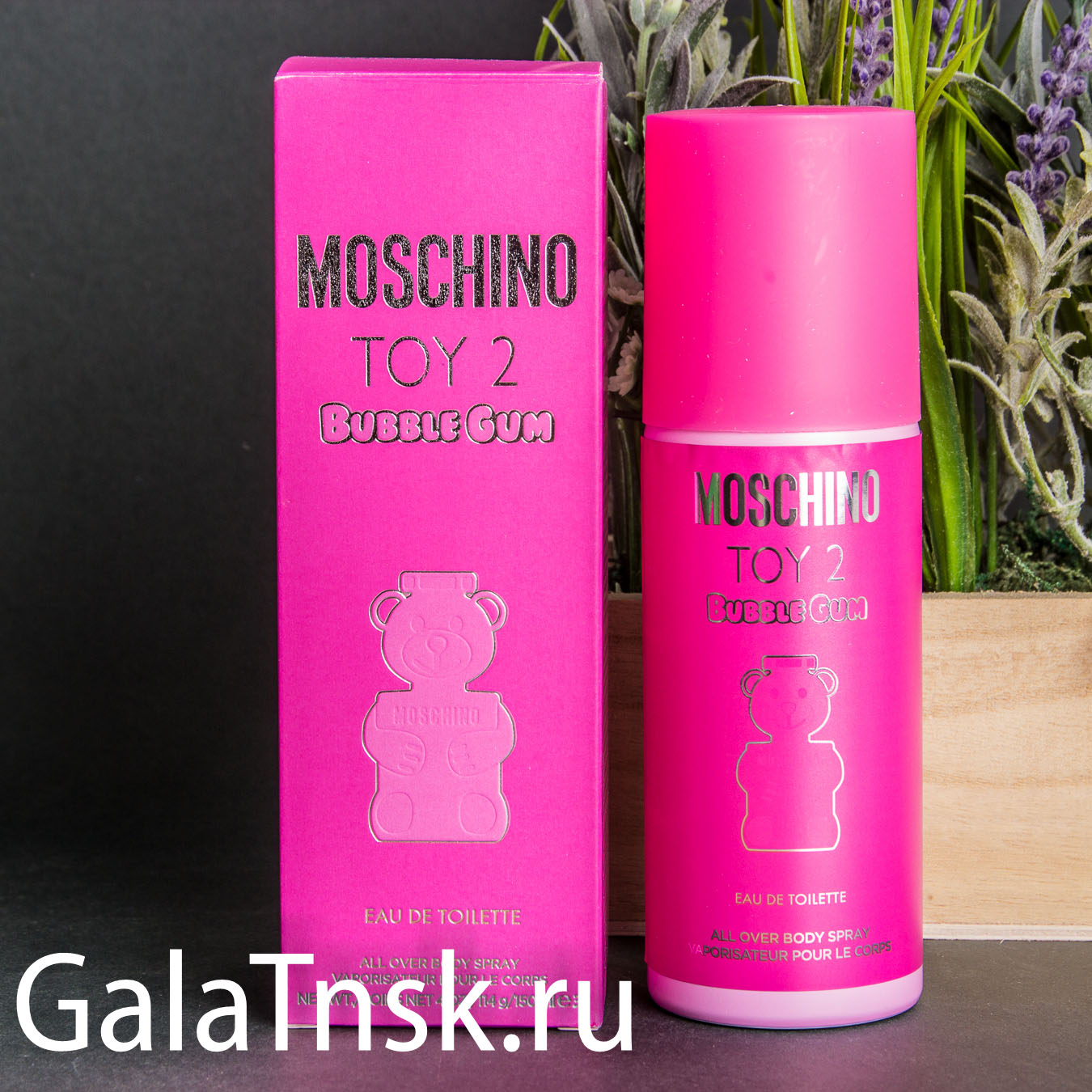 MOSCHINO Парфюмерный дезодорант TOY 2 BUBBLE GUM 150ml 