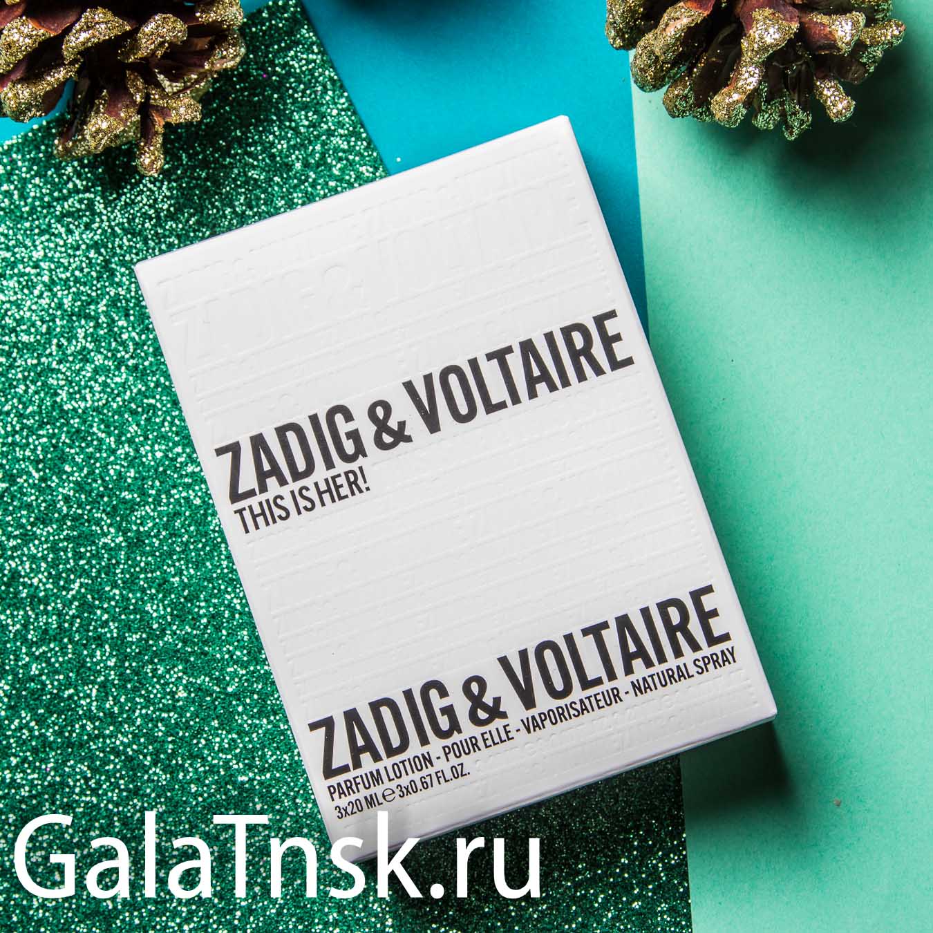 НАБОРЫ 3 ПО 20ML ZADIG & VOLTAIRE THIS IS HER! 