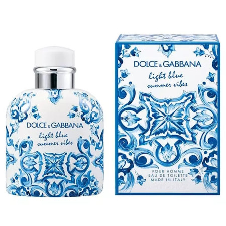 DOLCE & GABBANA Туалетная вода LIGHT BLUE SUMMER VIBER POUR HOMME (Люксовая копия) EDT 125ml