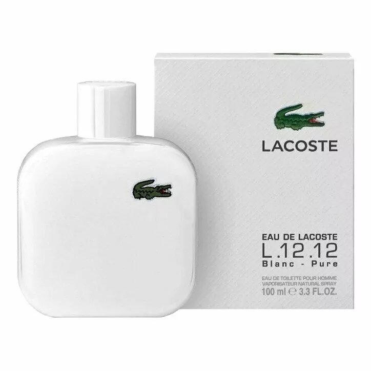 LACOSTE Туалетная вода L.12.12 BLANC - PURE (Люксовая реплика) EDT 100ml