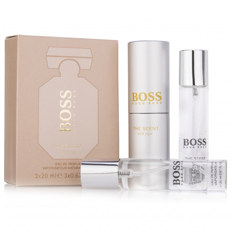 НАБОРЫ 3 ПО 20ML HUGO BOSS THE SCENT FOR HER 