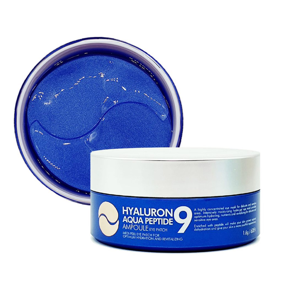 MEDI-PEEL Гидрогелевые патчи для глаз HYALURON AQUA PEPTIDE 9 AMPOULE Eye patch