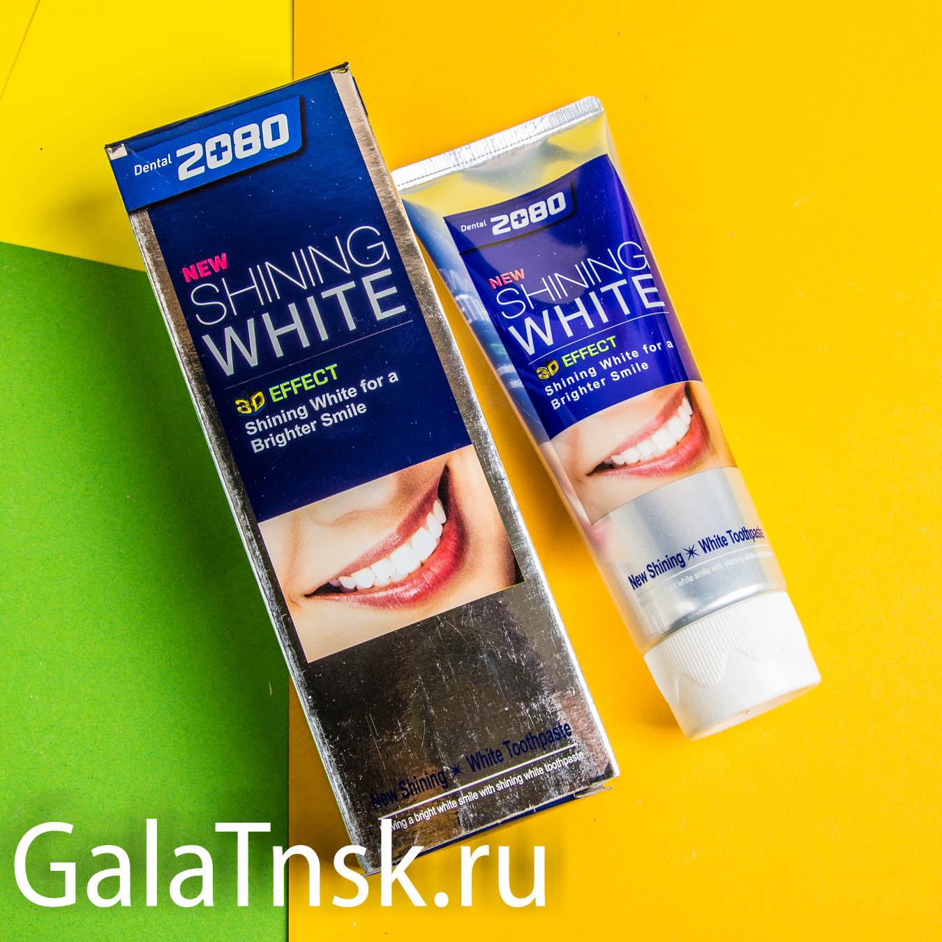 DENTAL CLINIC Зубная паста Сияющая Белизна 2080 SHINING WHITE 100г