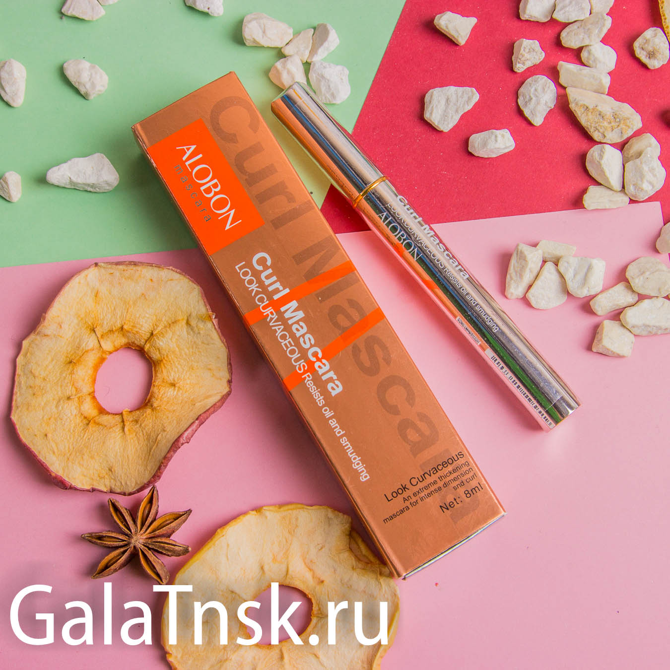 ALOBON Тушь для ресниц CURL MASCARA AM46 Black