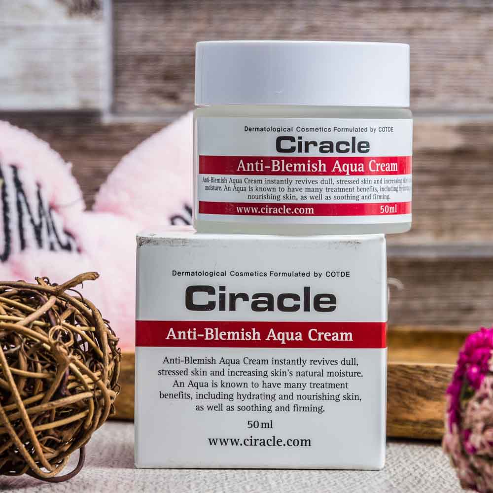 CIRACLE Гель-крем для проблемной кожи Anti-Blemish Aqua Cream 50ml